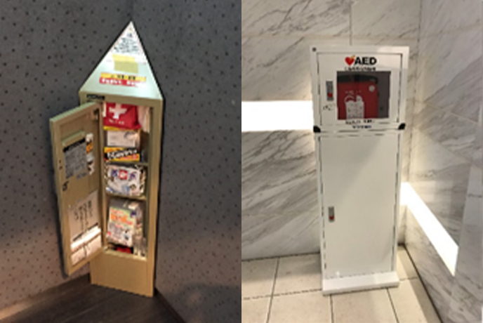 Elevator Emergency Kits & AEDs
